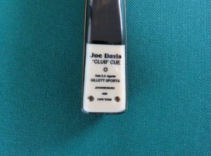 JOE DAVIS – “Club Cue”