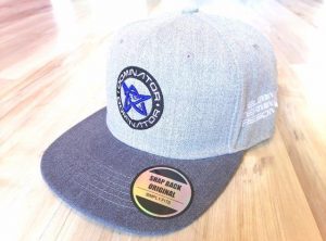 GREY & GREY MELANGE “3D LOGO” PEAK CAP