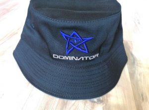 BLACK “3D LOGO” BUCKET HAT