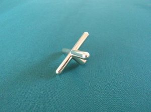 BRASS CROSS REST
