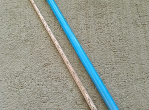 2pc Sky Blue Decal Cue
