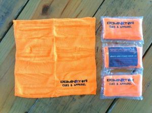 SINGLE ORANGE MICRO-FIBRE CUE CLOTHS