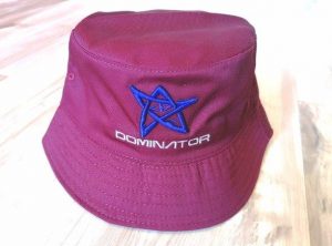 MAROON “3D LOGO” BUCKET HAT